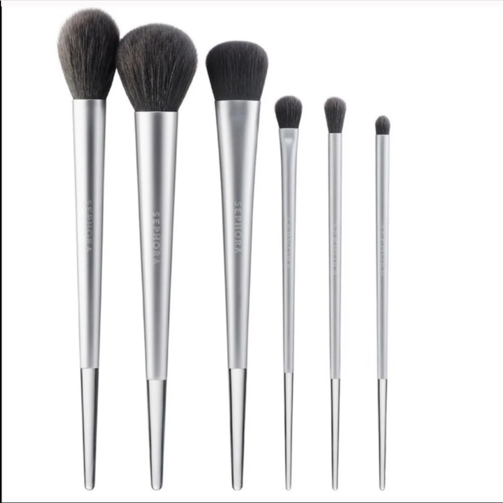 🌟 Sephora Collection All Is Bright 6-pc Brush Set - Picture 2 of 5